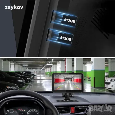 VSYSTO H7 4CH Камера за табло за камион 360 DVR Система за камери за видеорегистратор, снимка 5 - Камери - 48762722