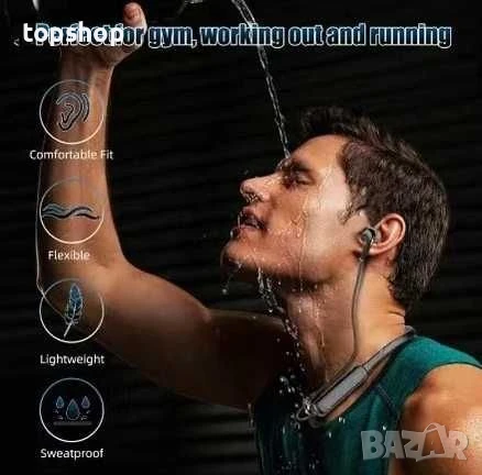 Нови водоустойчиви спортни безжични слушалки LP-BT71 с Bluetooth 5.1, снимка 3 - Слушалки и портативни колонки - 50542622