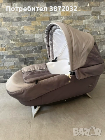 Комбинирана бебешка количка 3 в 1 Peg Perego, снимка 3 - Детски колички - 53256672