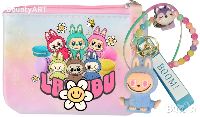 Подаръчен комплект Лабубу / Labubu, снимка 4 - Детски комплекти - 51245317