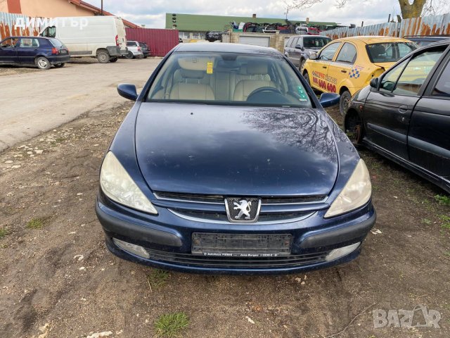 peugeot 607 2.2i на части пежо 607 кожа нави , снимка 2 - Автомобили и джипове - 32511436