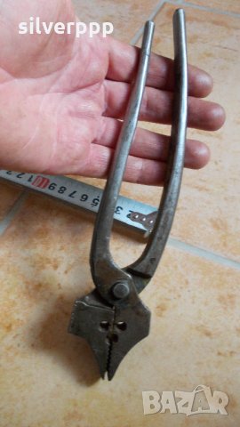  Стари обущарски клещи - 4 , снимка 5 - Клещи - 26683991