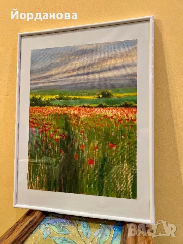 Пейзаж- маслена картина, снимка 2 - Картини - 50898582