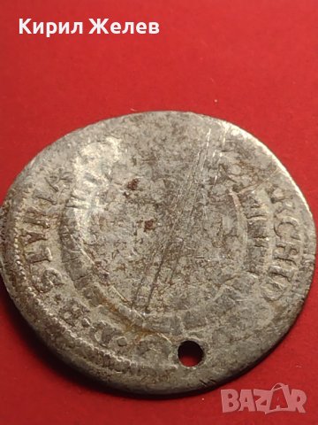 Сребърна монета 6 кройцера Леополд първи Грац Херцогство Щирия 13622, снимка 6 - Нумизматика и бонистика - 42984587