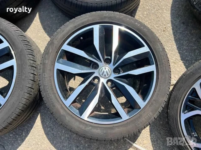 5х112 17 Джанти Volkswagen Golf Caddy Passat Touran 5x112 , снимка 4 - Аксесоари и консумативи - 50947749