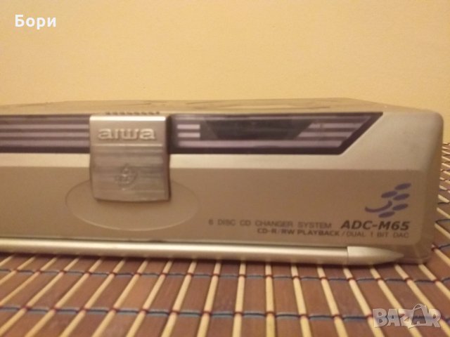  AIWA ADC-M65 6 Disc  Cd Changer, снимка 2 - Плейъри, домашно кино, прожектори - 27835980