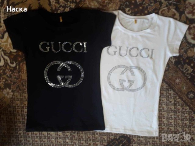 Уникални дамски тениски с камъчета! , снимка 9 - Тениски - 43844780