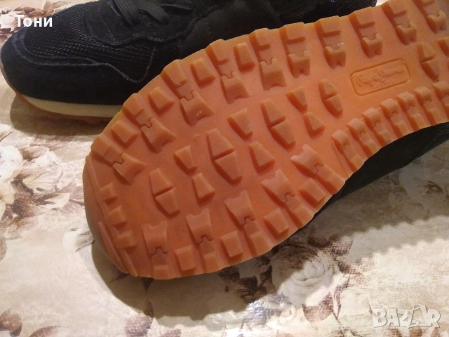 PEPE JEANS LONDON Оригинал Нови Дамски Маратонки Изцяло от Натурален Велур 39, снимка 12 - Маратонки - 52667840