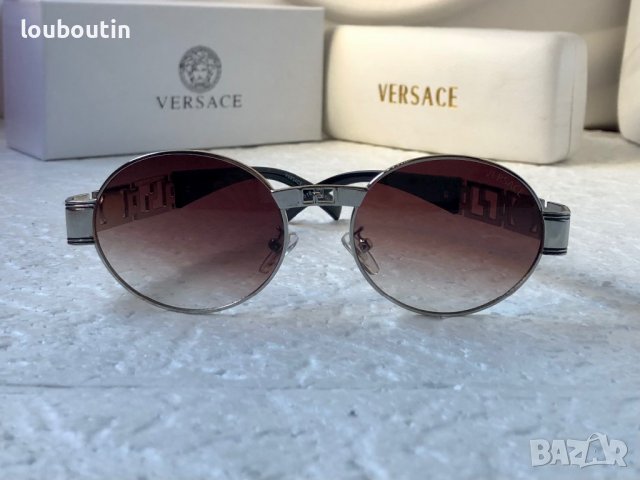 -25 % разпродажба Versace 2022 дамски слънчеви очила мъжки унисекс овални кръгли, снимка 2 - Слънчеви и диоптрични очила - 38708653