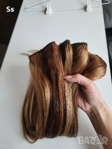 коса на треса на руси кичури-150гр. , снимка 3 - Аксесоари за коса - 42418881