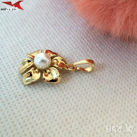 Висулка с 14К златно покритие 244710, снимка 2 - Колиета, медальони, синджири - 52670457