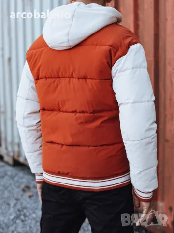 Мъжко зимно яке с качулка, 2цвята , снимка 8 - Якета - 47438592