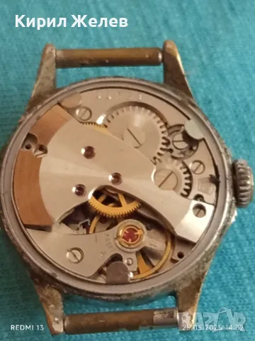 Стар механичен часовник дамски Заря СССР 17 камъка за ремонт части КОЛЕКЦИЯ 46126, снимка 6 - Антикварни и старинни предмети - 50420429