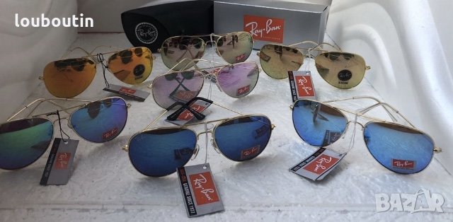 Ray-Ban 3025 висок клас унисекс слънчеви очила Рей-Бан авиатор, снимка 11 - Слънчеви и диоптрични очила - 28434504