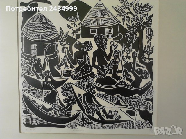 Продавам графика от Едуард Кииза., снимка 4 - Картини - 37106512