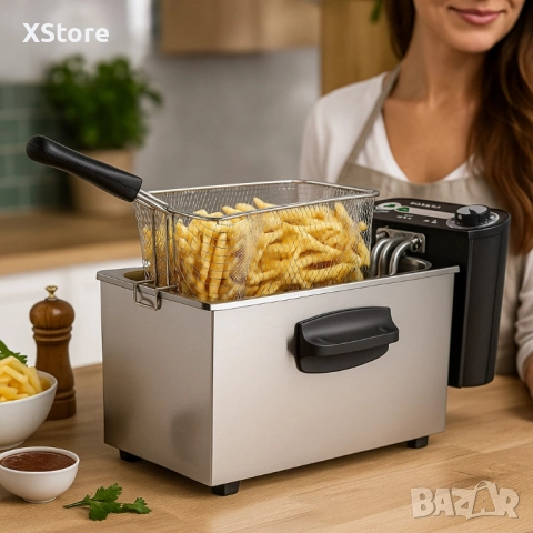 Фритюрник Taurus Professional 4 - 2200W, 4L, снимка 4 - Фритюрници - 52430238