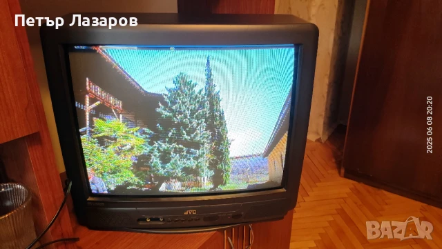 21 ична ТВ с кинескоп JVC с дистанционно,опция сателитен приемник, снимка 2 - Телевизори - 50602369