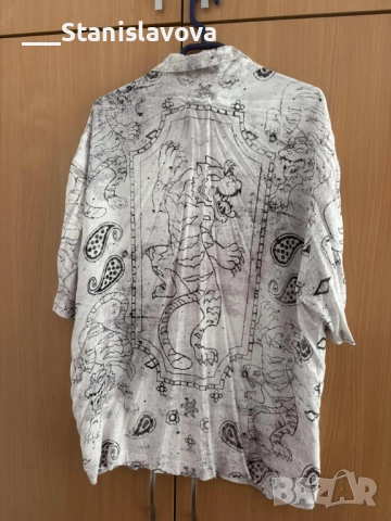 Мъжка риза с къс ръкав , снимка 2 - Ризи - 52018629