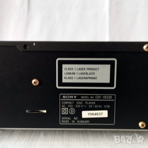 SONY CDP-XE220 - CD Player от висок клас + цифров оптичен изход - чете всякакви дискове HiFi, снимка 12 - Други - 43806309