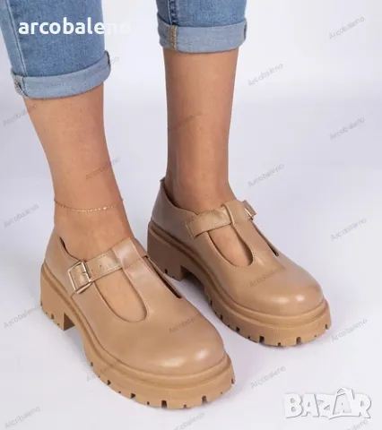 Дамски ежедневни обувки на платформа от еко кожа Belever, 2цвята , снимка 4 - Дамски ежедневни обувки - 49256898