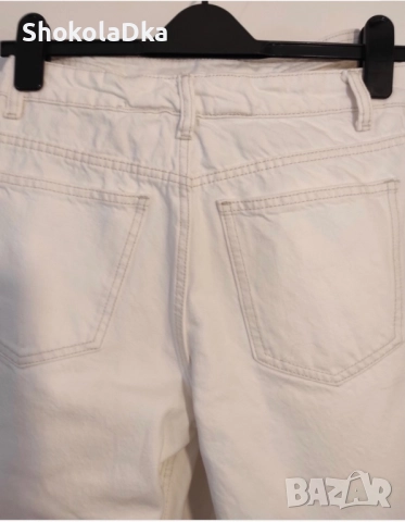 Дънки Zara с детайл на талията размер 34, снимка 7 - Дънки - 52119068