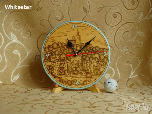 Пирографирани часовници, снимка 6 - Декорация за дома - 48851227