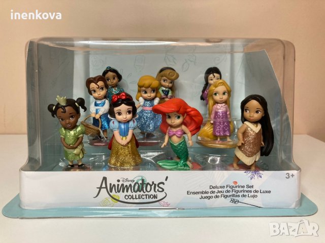 Комплект оригинални фигурки Дисни Принцеси Комплектът съдържа 10 фигурки, снимка 12 - Фигурки - 43601564
