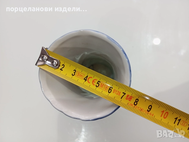 Порцеланова прекрасна стара ваза, снимка 3 - Вази - 52690153