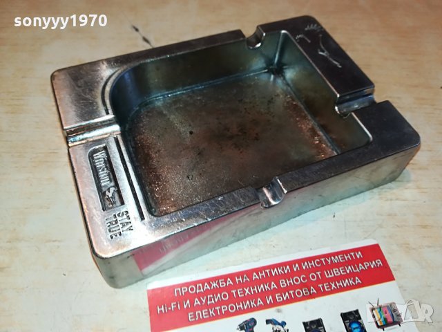 winston-метален пепелник 2604210847, снимка 4 - Колекции - 32679620