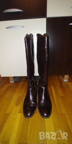Италиански ботуши, номер 38, естествена кожа, снимка 14 - Дамски ботуши - 38654298