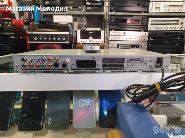 ДВД Elite PV-377X с оригинално дистанционно. Чете всички дискове, включително и mp3. В отлично техни, снимка 9 - Плейъри, домашно кино, прожектори - 44933433