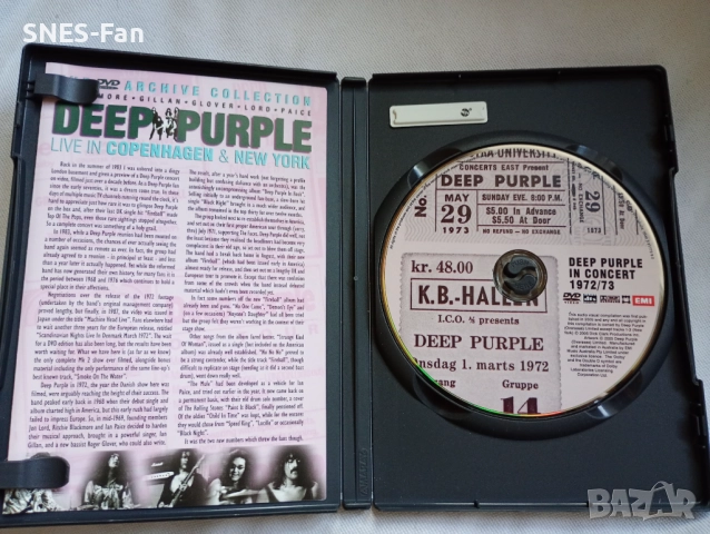 Deep Purple - Live in Concert 1972-1973, снимка 2 - DVD дискове - 52200939