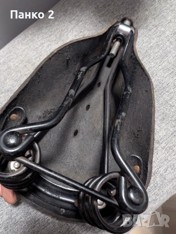 Ретро Brooks Conquest Седалка, снимка 6 - Части за велосипеди - 52464485