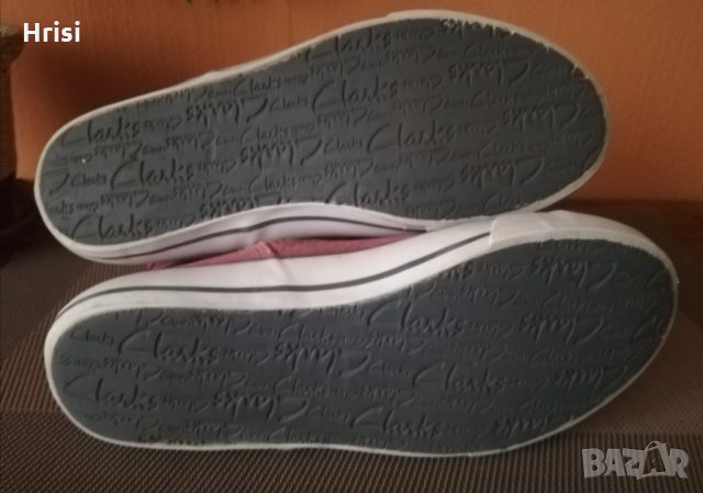 Сладурски розови боти апрески Clarks , снимка 2 - Дамски апрески - 34628296