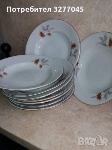 Порцеланови чинии, снимка 3 - Чинии - 35644545