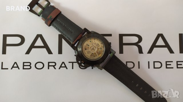 Panerai RADIOMIR CARBOTECH™ power reserve механичен 45mm клас 5A+, снимка 15 - Мъжки - 26650996