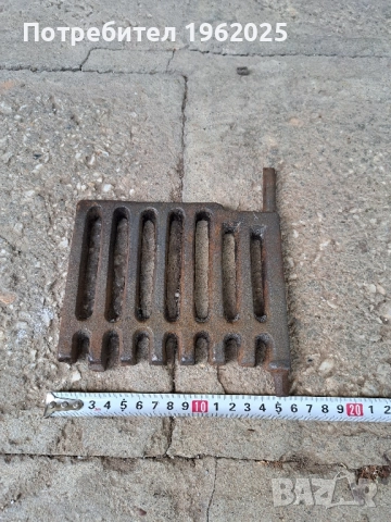 Соц Стара Чугунена Скара За Стара Печка., снимка 13 - Отоплителни печки - 51636894