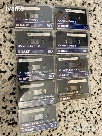 Лот хромни касети BASF
