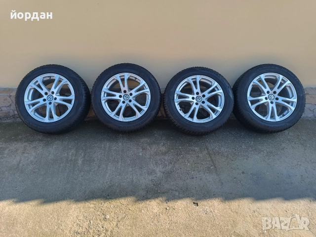 Зимни гуми с джанти 5*112 Фолксваген 