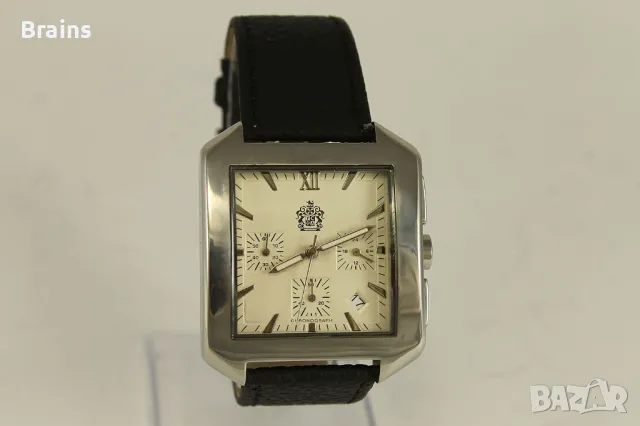 PIER CARLO D'ALESSIO Мъжки Кварцов Дизайнерски Хронограф, снимка 2 - Мъжки - 49020223