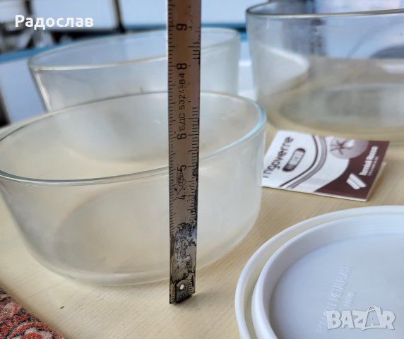 Комплект 3 италиански съда Компактни за микровълнови и фризер, снимка 5 - Съдове за готвене - 37645726