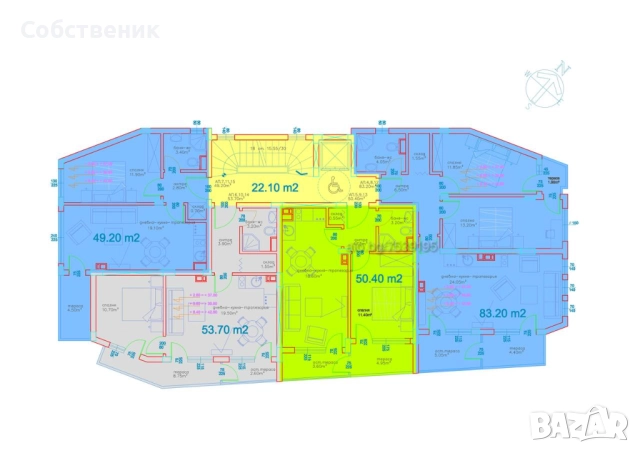 Нов Двустаен Апартамент с АКТ 16 ! До пристанището.Без такса поддръжка и Без комисионна., снимка 7 - Апартаменти - 51586917