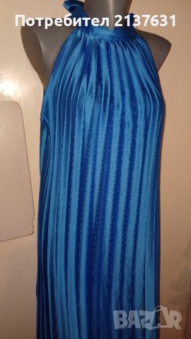 НОВА с етикет ДАМСКА ИТАЛИАНСКА РОКЛЯ - СОЛЕЙ - универсален Размер 