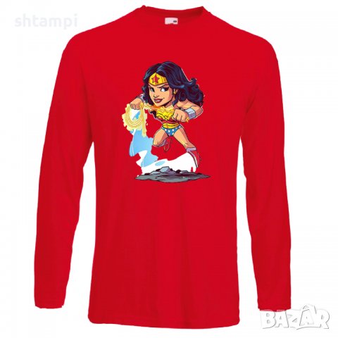 Мъжка тениска DC Wonder Woman Star Wars Игра,Изненада,Подарък,Геймър, , снимка 6 - Тениски - 36808544