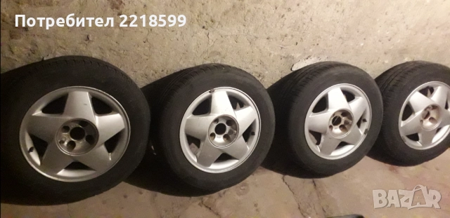Джанти алуминиеви + гуми за Опел 195 60 15
