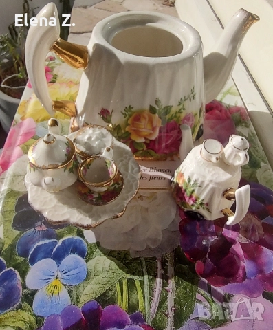 Royal Albert Old Country Roses и Paul Cardew редки декорации, снимка 10 - Други - 52935420