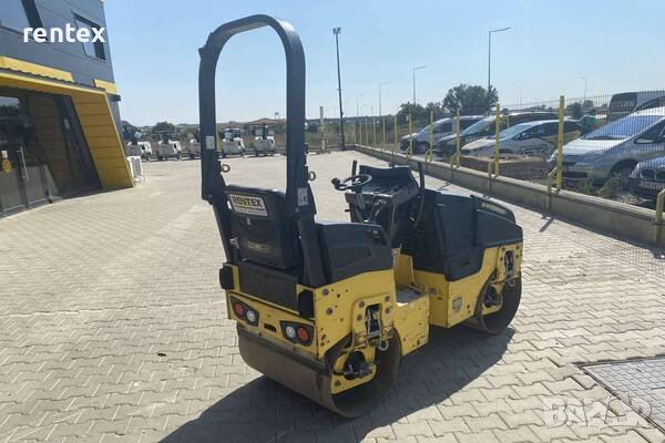Двубандажен валяк 1500кг Bomag BW80AD-5 ПОД НАЕМ, снимка 6 - Индустриална техника - 39073073