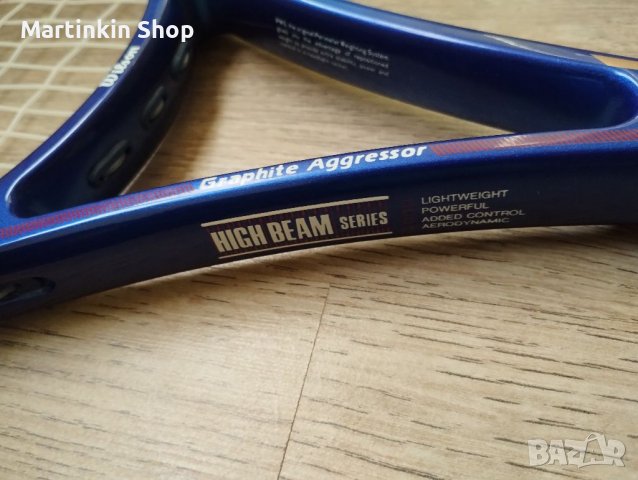 Тенис ракета Wilson Graphite Aggressor , снимка 4 - Тенис - 38518269