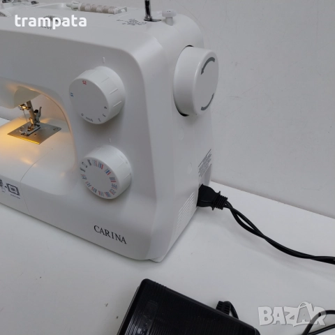 НАЙ ДОБРАТА ОФЕРТА Шевна машина CARINA + Транспортен куфар/чанта , снимка 5 - Шевни машини - 52675159
