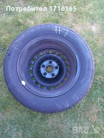 Джанти с летни гуми VW 15, снимка 3 - Гуми и джанти - 49427246